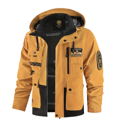 Men’s Hooded Casual Jacket for Spring and Autumn