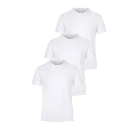 Herren Basic-T-Shirts im 3er-Pack mit Rundhalsausschnitt